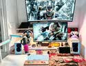 漫步者花再Halo 2.0 深渊监听音箱 蓝牙电脑音响 桌面音响 HIFI级音质 电视音响 客厅音响 破晓白 实拍图