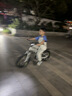 凤凰儿童自行车山地镁合金5-10-16岁学生车小孩单车碟刹减震变速 推荐：【镁合金车身-单速】银骑丨一体轮 |18寸（身高110-135cm选择) 实拍图