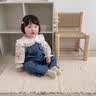 优奇女宝宝牛仔背带裤套装裤子婴幼儿可爱超萌女童春秋季外出衣服爬服 背带裤【不含上衣】 90 实拍图