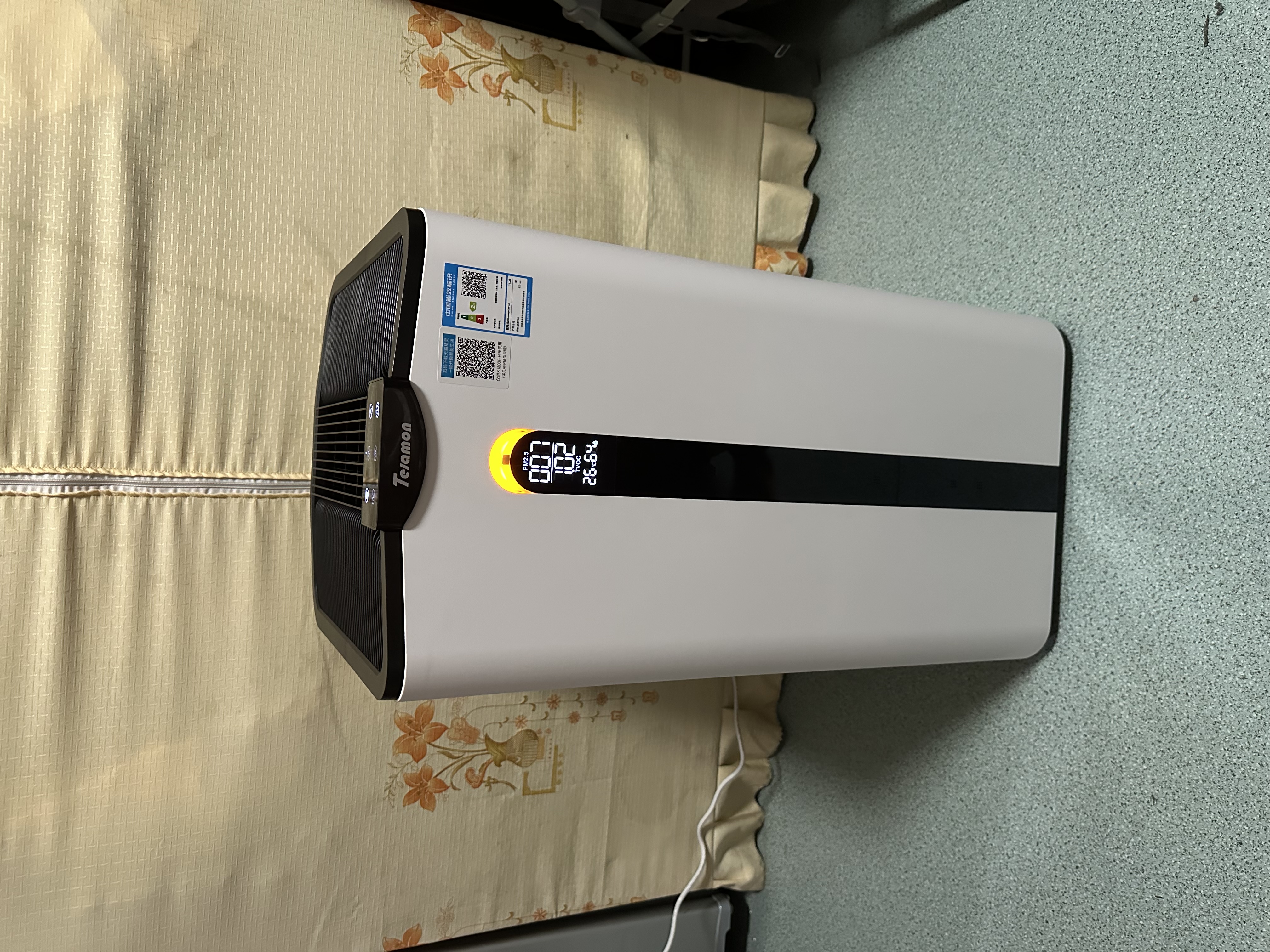 Telamon泰拉蒙H95甲醛空气净化器家用去甲醛细菌TVOC雾霾异味除过敏原负离子空气净化机 H96除菌消毒 实拍图