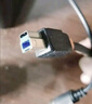 秋叶原（CHOSEAL）高速USB3.0打印机线 AM/BM 方口移动硬盘盒显示器传真机电源数据连接线 5米 QS5832 实拍图