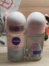 妮维雅（NIVEA）抑汗香体腋下止汗露干爽滚珠活力清新爽身走珠液50ml*3七夕礼物 实拍图