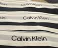 Calvin Klein【七夕礼物】男士ck三条装提花棉质防夹臀低腰平角内裤 XL 礼物 实拍图
