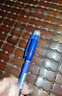 派通（Pentel ）【热门商品】AX105W糖果色自动铅笔 0.5mm不易断芯学生绘图考试用活动铅笔尾带橡皮 蓝色单支装 实拍图
