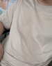 森马【纯棉3A抗菌】短袖T恤男夏季26新款运动休闲短袖男款上衣白色t恤 实拍图