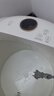小阪泡脚桶平底无按摩家用恒温加热可拆洗足浴按摩桶全自动洗脚盆足浴盆电礼物 常规版一体盖|平底无按摩盘|暖阳白 实拍图