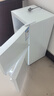 新飞冰箱家用一级能效 租房用小型二门电冰箱冷藏冷冻两用1-2人双门小冰箱办公室迷你小户型 【一级能效】59A119白色+保鲜盒款/省电王 实拍图