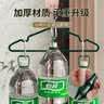 乐烘烘【现货速发】衣架 加粗无痕晾衣架 阳台衣服架子衣挂防滑衣撑 黑色40g-【10支】 实拍图