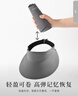 Siggi防晒帽蛋卷帽无痕空气感遮阳帽防紫外线显脸小大檐空顶帽SI95312 实拍图