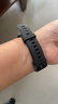 适用华为手环11/10表带官款硅胶表带watch智能运动腕带HUAWEI新款八代band卡扣替换带男女生nfc潮 【官款硅胶】黑色 适用:华为手环8/9/10NFC 实拍图