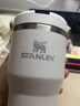 STANLEY冰霸杯保温杯折叠吸管杯保温保冷水杯大容量男士女士学生杯子礼物 【基础百搭】烟灰- 887ml 实拍图