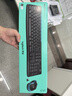 罗技（Logitech）MK275 键鼠套装 无线键鼠套装 办公键鼠套装 全尺寸 商务键鼠套装 带无线2.4G接收器 黑蓝色 实拍图