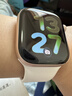 Apple/苹果 Watch S11 智能手表GPS款42毫米玫瑰金色铝金属表壳淡桃粉色运动型表带S/M MEUN4CH/B 实拍图