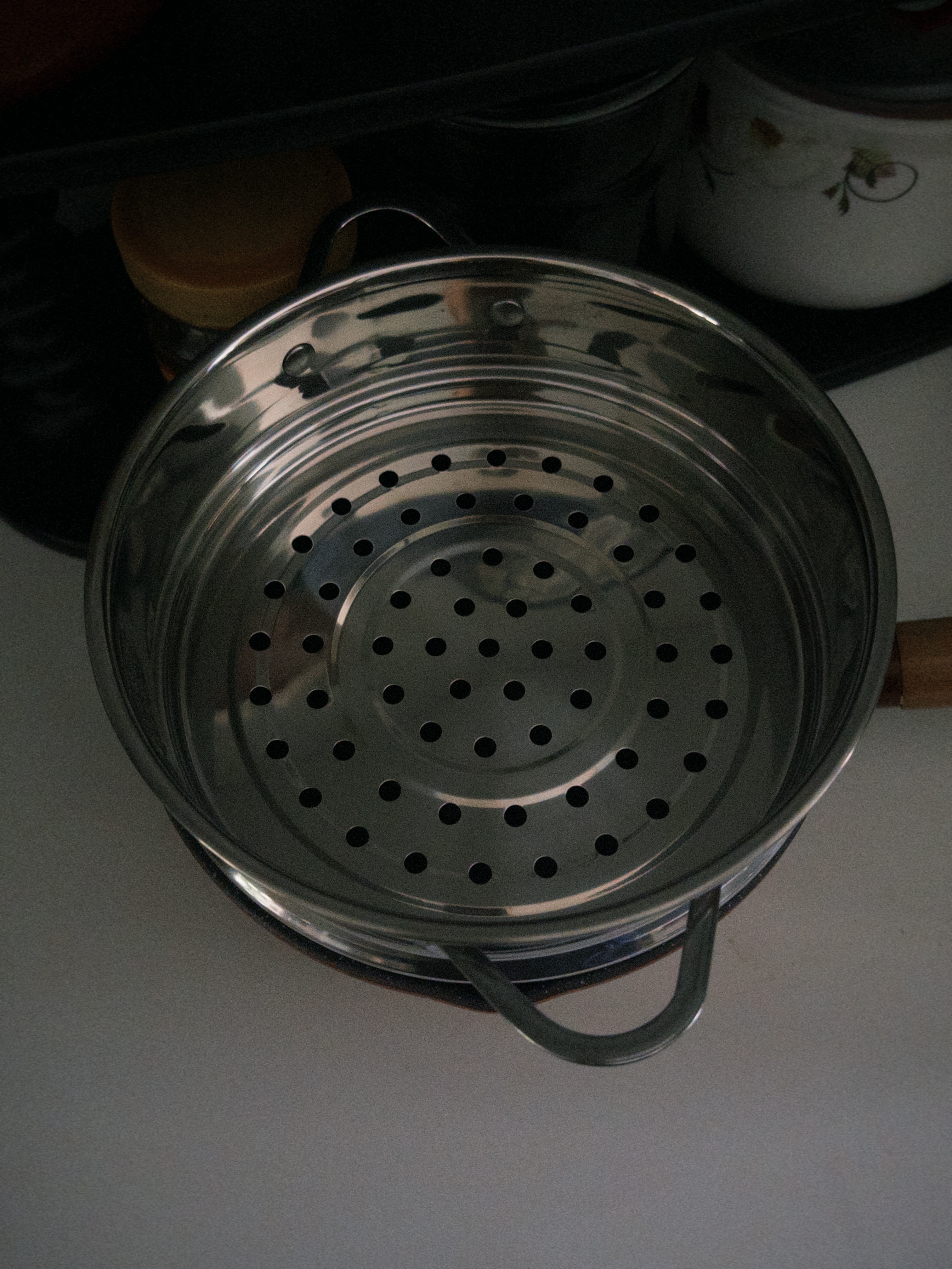 onlycook304不锈钢蒸笼 蒸屉蒸架蒸盘蒸格 182022cm食品级蒸锅屉-18cm 实拍图