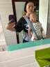 爱宝适婴儿背带新生儿背巾前抱后背式宝宝外出多功能抱娃神器青鸾灰M413 实拍图