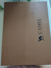 骆驼（CAMEL）老爹鞋女网布皮面拼接双系带厚底休闲鞋 L23S703108W 杏色透网 37 实拍图