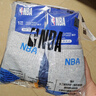 NBA袜子男士中筒四季商务抗菌运动袜男舒适无骨精梳棉篮球袜6双 实拍图