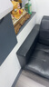 旻昱收银台公司前台工作台简约服装店美容院便利店网红店铺小型吧台桌 140CM暖白+铁灰（左高右低） 【豪华款显档次】【来宾视角】 实拍图