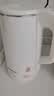 志高（CHIGO）烧水壶热水壶电热水壶电水壶煮水壶恒温便携家用新款大容量食品级不锈钢 2.2L 白色旗舰款 实拍图
