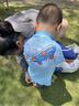 361°儿童连体泳衣男童防晒潜水服小中大童宝宝夏季长袖长裤游泳装 实拍图