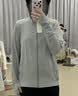 茉寻【赵露思同款】插肩防晒衣女士新款夏季户外防晒服外套凉感透气 插肩款--灰色 L 身高155-165cm，体重110斤以下 实拍图
