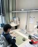 孩视宝儿童桌面大路灯学生台灯护眼学习桌专用防蓝光全光谱灯R01A-75W 实拍图