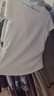 森马（Semir）短袖t恤女短款修身圆领内搭26夏凉感收腰V领上衣辣妹109326100003 实拍图