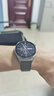 华为（HUAWEI）手表原装watch3丨GT丨GT2丨2e丨Pro丨buds真皮运动氟橡胶原装表带 华为GT3Pro原装表带皮表带灰色-22mm简装 watch3/GT/GT2/GT2E/Pro 实拍图