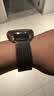 竞技者适于华为手表watch4/Pro表带watch3pro/GT5/GT4/GT3/GT6磁吸钛金属不锈钢手表带男款高级46/48 钛灰黑-编织链式22mm接口 实拍图