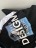 阿诺顿短袖t恤男装夏季体恤夏天半截袖圆领男生青年宽松大码情侣t恤 白色 L 120-135斤 实拍图