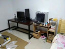 朗庆（LANGQING）实木电脑台式桌家用实木桌子书房书桌写字桌学习电脑桌子 200*80*75厚度8cm 实拍图