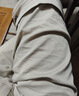 优衣库麻混纺舒适九分裤男装/休闲裤宽松版型26春夏新款482258 30 浅米色 4XL 实拍图