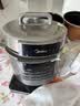美的（Midea）【价保618】饺子王电压力锅6L家用电锅全自动智能预约饭煲无水焗双胆开盖火锅高压锅MY-E6910 实拍图