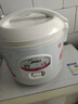 美的（Midea）电饭煲 家用3L机械式 精铸发热盘 老人用简单易控 黑晶内胆迷你小电饭锅 MB-YJ308J 实拍图