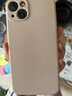 品胜 适用苹果13手机壳iphone13柔性液态保护套全包防摔13超薄软壳直边手机壳 粉色 实拍图