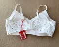 猫人【小胸聚拢 】碎花蕾丝边纯棉内衣女无痕提拉青少年学生文胸罩 实拍图