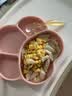 COOKSS儿童勺子宝宝元宝勺学吃饭训练勺PPSU弯头辅食勺餐具两只装 实拍图