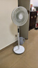 美的（Midea）【幸运草安睡1S】一级能效直流变频声控电风扇家用遥控卧室静音落地扇台式桌面抗菌大风力转页扇 实拍图