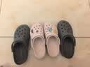 CROCS卡骆驰经典洞洞鞋男鞋一脚蹬女鞋沙滩鞋拖鞋|10001 石板灰-0DA(含智必星) 43 (270mm) 实拍图