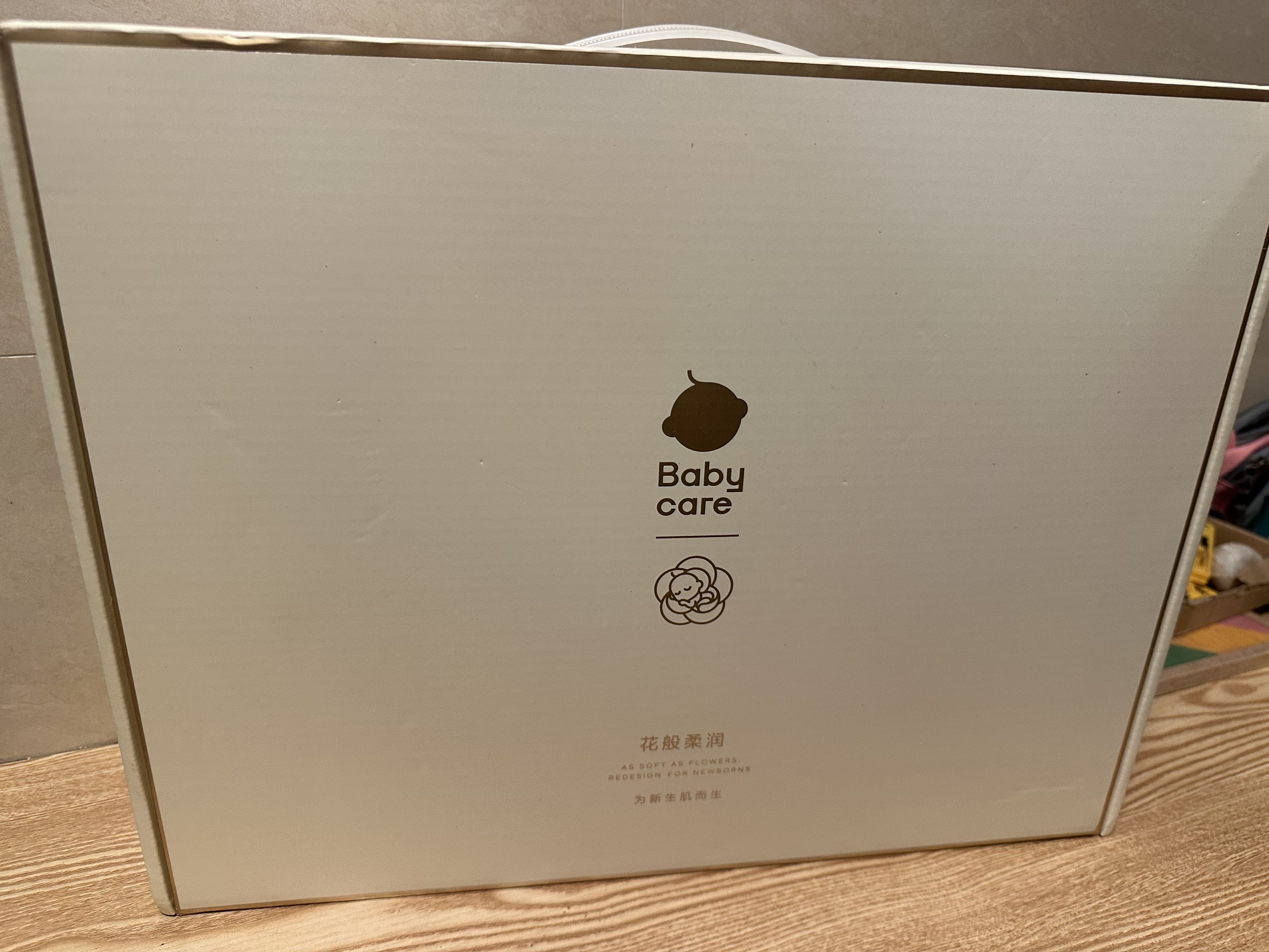 babycare山茶花新生儿豆豆绒床品四件套儿童午睡床上用品枕头被套熊猫乐车 实拍图