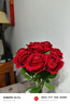 盛世泰堡仿真玫瑰花手感保湿假花仿生花装饰花束插花客厅摆件大红玫瑰*10 实拍图