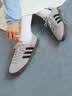 adidas「T头鞋」VL COURT复古休闲板鞋德训鞋男女阿迪达斯轻运动 灰色/黑色/红色 (推荐女生选小半码)   42.5 实拍图