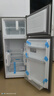 海尔（Haier）冰箱小型二门办公室迷你小冰箱节能直冷家用租房家电冷藏冷冻超薄双开门省电小型冰箱 118升、360°立体制冷、低温补偿 晒单实拍图