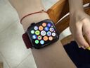 Apple/苹果 Watch S11 智能手表GPS+蜂窝款42毫米亮黑色铝金属表壳黑色运动型表带S/M MF924CH/B 实拍图