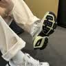 耐克NIKE女子休闲鞋W NIKE V2K RUN运动鞋FD0736-100白灰黑39 码 实拍图
