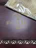 婆城蜀锦披肩女节日礼物中国特色礼物成都特产送朋友伴手礼品 银白幸福披肩 实拍图
