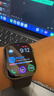 Apple/苹果 Watch S11 智能手表GPS+蜂窝款46毫米深空灰色铝金属表壳黑色运动型表带M/L MFDE4CH/B 实拍图