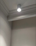 雷士（NVC）LED筒灯客厅背景墙嵌入式洗墙小山丘铝材9瓦黑杯暖白【明月】Ra95 实拍图