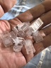 山泽超六类网线水晶头 超6类万兆网线接头 cat6a工程级镀金RJ45电脑网络连接器 20个 WL6A20 实拍图