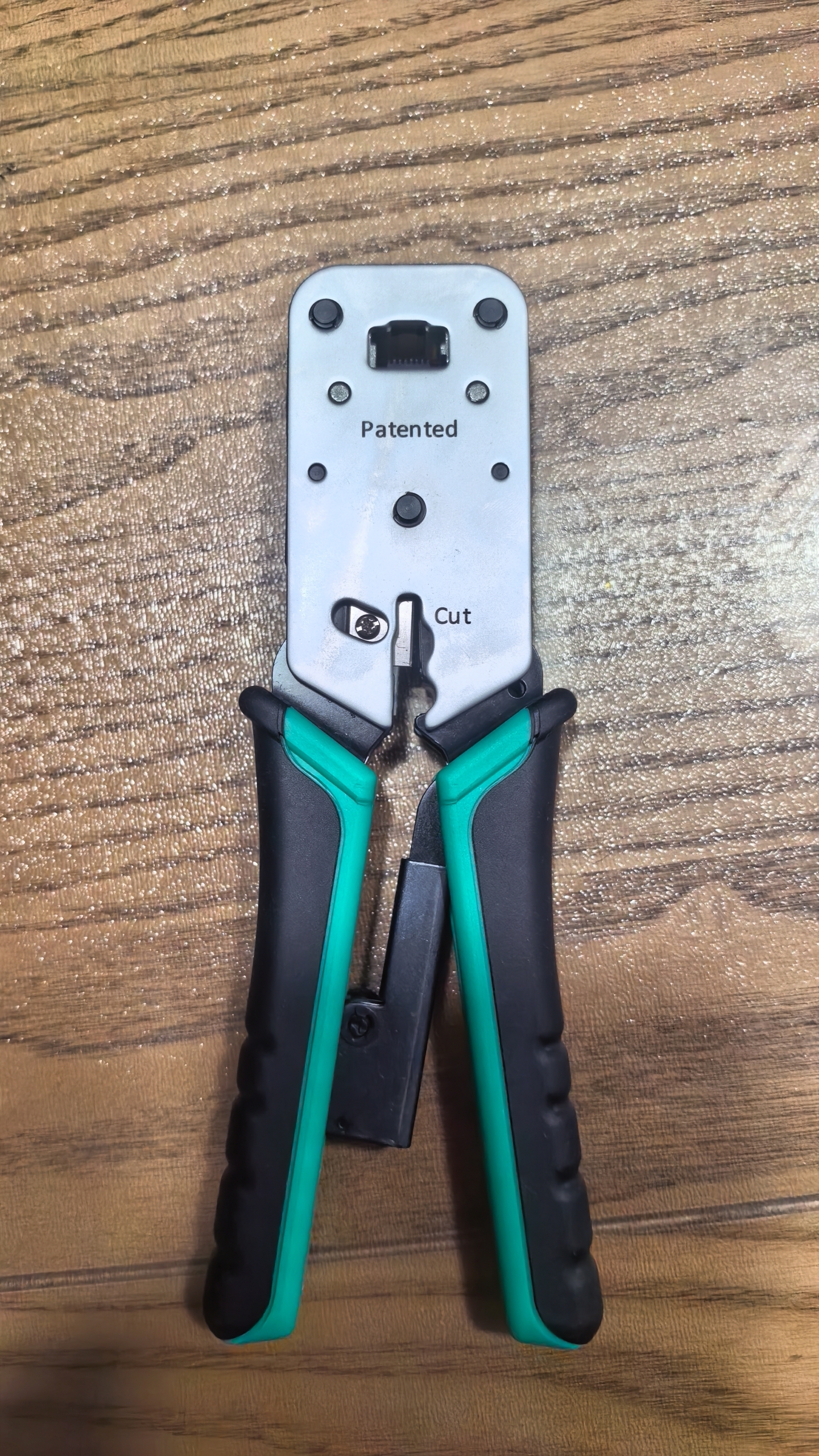 宝工（Pro'sKit）CP-376VR 8P锌铝合金网络垂直压接钳 网络压接钳 网线钳 实拍图